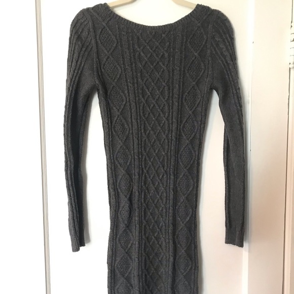 Abercrombie & Fitch grey knit dress - Picture 1 of 2